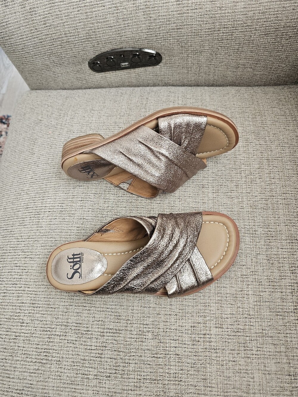 Sofft Fallon Slide Sandals Size 6 - Picture 3 of 8